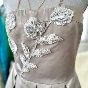 Raoul Strapless Satin Gown 👗